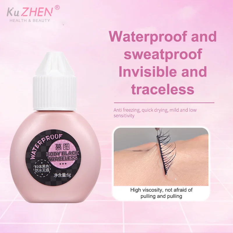 1 szt. Klej do przedłużania rzęs, wodoodporny, szybkoschnący, długotrwały, mocny, niepodrażniający, transparentny, primer do przedłużania rzęs, narzędzia.