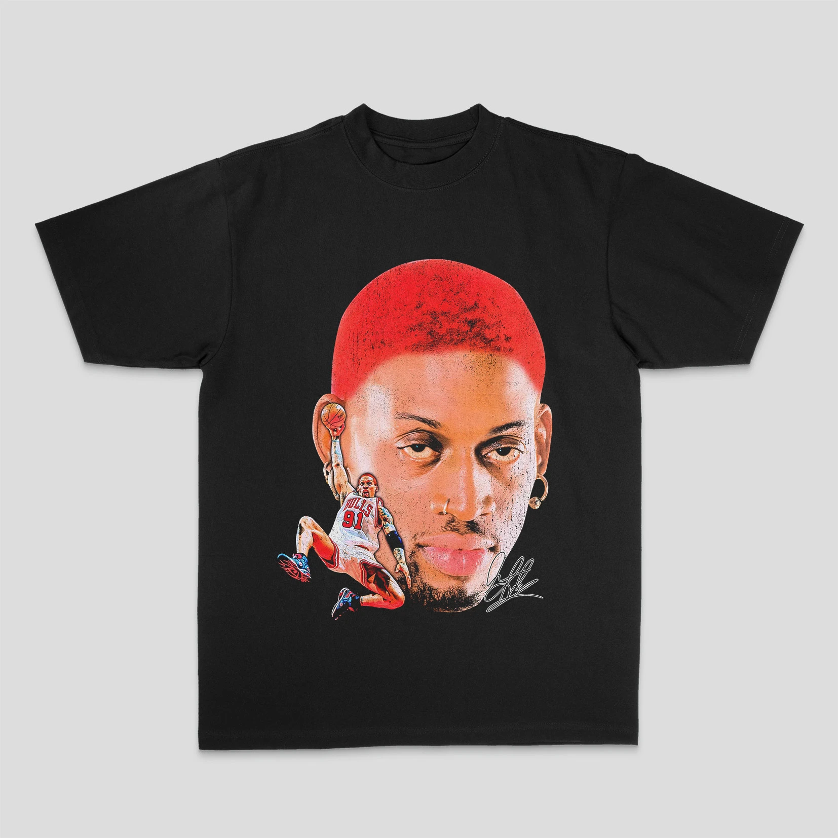 New Summer Basketball Star Collection - American Print Street Cotton Short-sleeved T-shirt Unisex Style Both of Men and Women