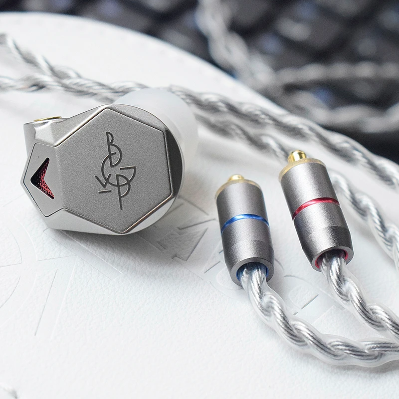 BGVP Melody Best Wired In Ear IEMs HIFI Earphones DD Dynamic Driver Headphone Monitor MMCX Interface 2.5/3.5/4.4mm 3In1 Cable