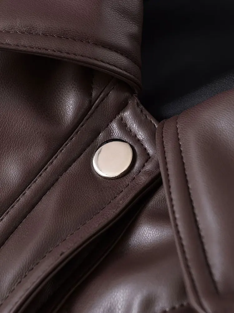 NLZGMSJ Warmer Damen-Mantel aus Baumwolle, gefüttert, 2025, Winter, Reverskragen, Langarm, Steppjacke, Oberbekleidung, Parkas