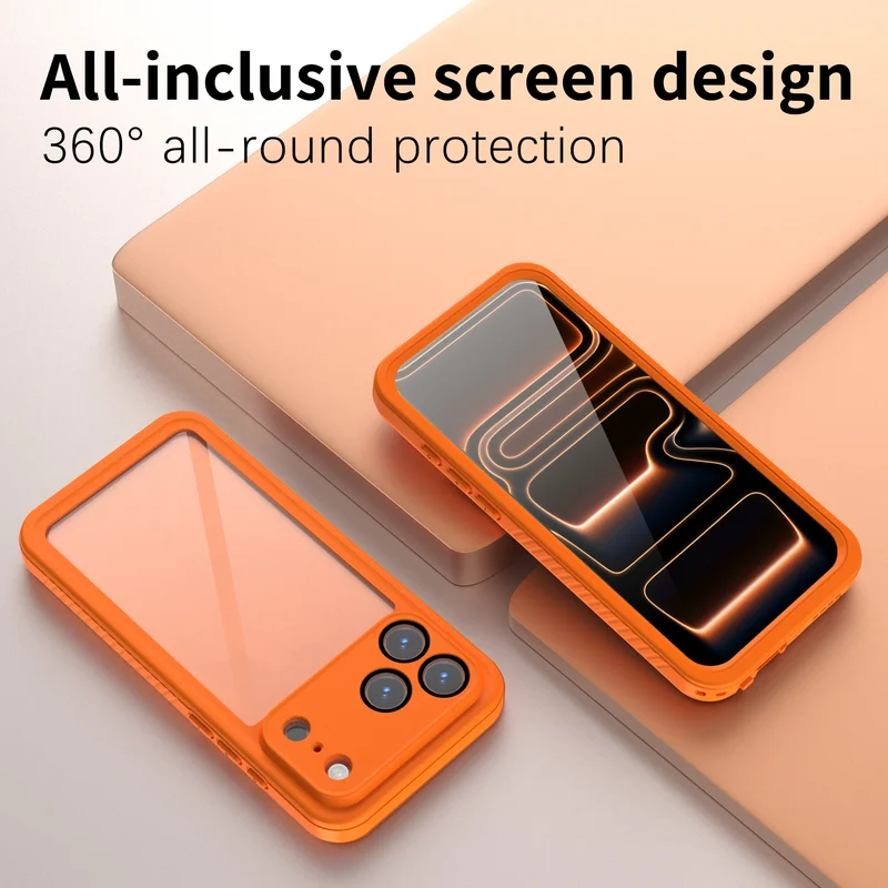 Wodoodporne etui magnetyczne Shellbox IP68 do pływania i nurkowania - Kompatybilne z iPhone 17e 17/17AIR/17Pro/17Promax — zdjęcie produktu 3