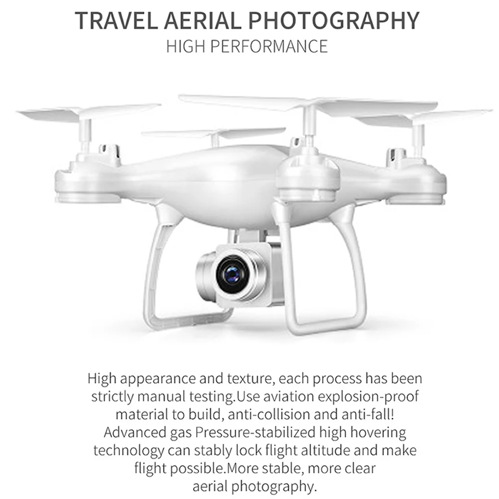 HYRC SY-S8 RC Drone UAV Wifi FPV with 4K HD Camera Aerial Photography Remote Control Quadcopter Aircraft Helicopter Toys Gifts