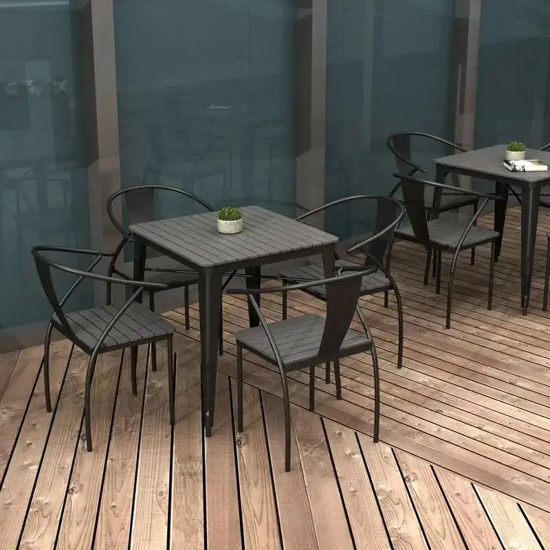 

Backyard Designer Garden Furniture Sets Modern Nordic Balcony Garden Furniture Sets Waterproof Patio Mueble Decorations