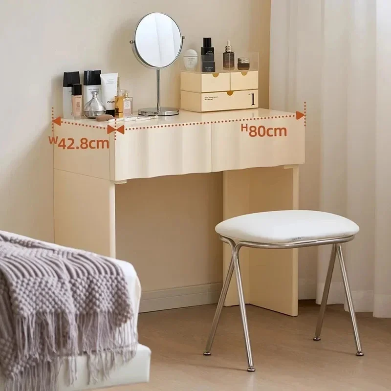 Tocador nórdico De lujo con cajones, Tocador De almacenamiento para dormitorio, espejo De Maquillaje, muebles para el hogar