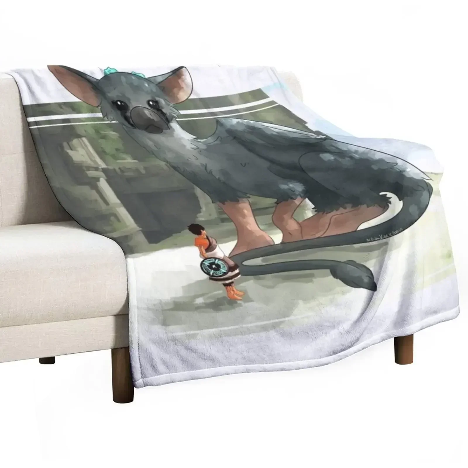 

Trico Throw Blanket Bed Fashionable Flannels Blankets