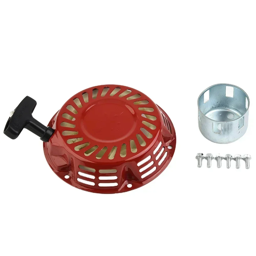 

Pull Start Starter Recoil Cup 4HP 5.5HP 6.5HP For Honda GX120 GX140 GX160 GX168 GX200 Lawn Mower Trimmer Parts Accessories