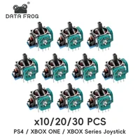 DATA FROG 10/20/30 Uds. Joystick analógico 3D de repuesto para PS5/PS4/SwitchPro/Xbox One controlador ThumbStick piezas de reparación accesorio