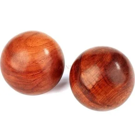 

Rosewood solid wood health care ball handball playing rehabilitation ball for middle-aged and elderly solid wood dribble ball