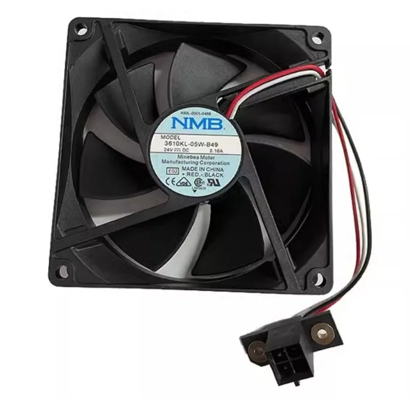 New CPU Cooler Fan for NMB 3610KL-05W-B49 A90L-0001-0488 24V 0.16A Cooling Fan 92*92*25mm