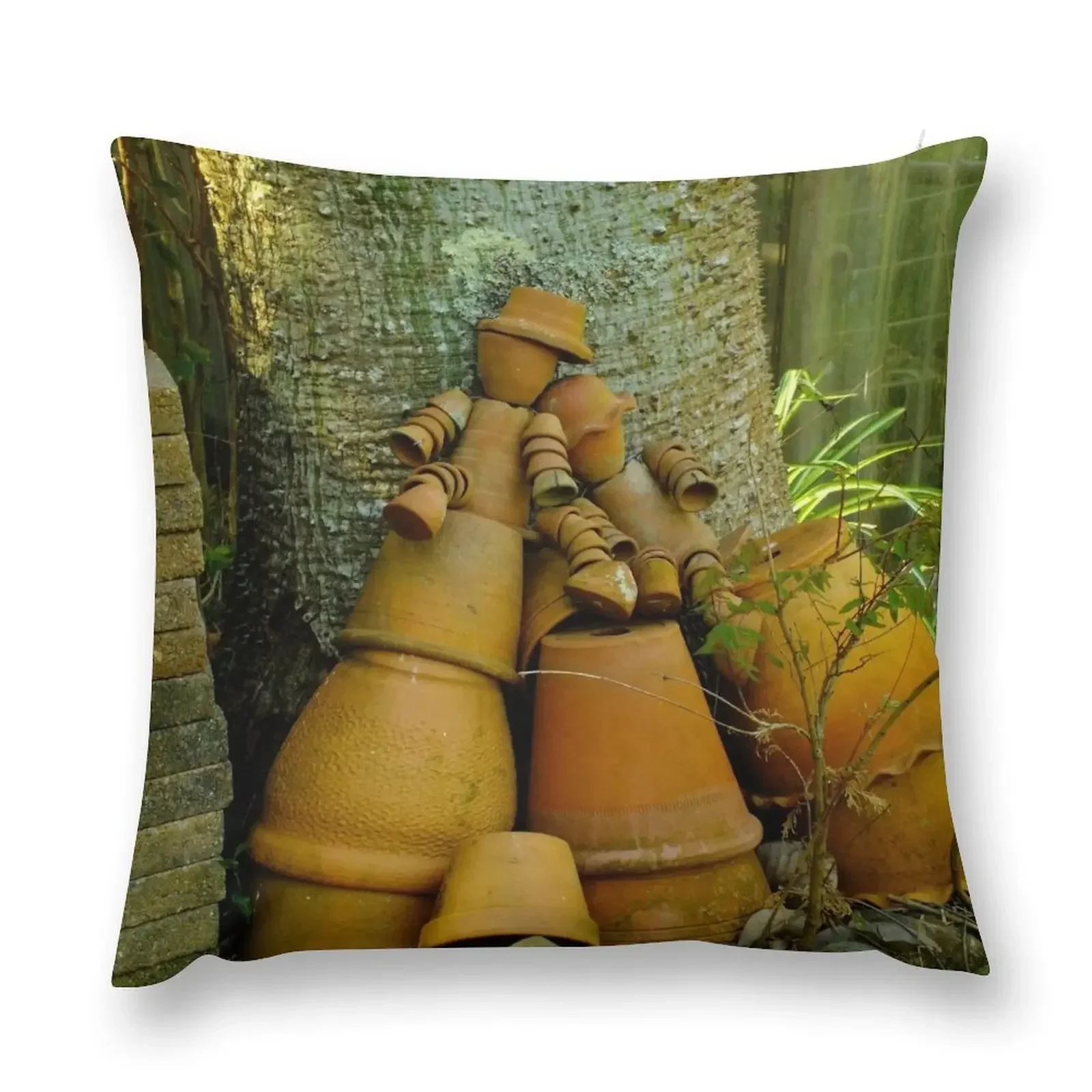 

Bill & Ben, Two Drunk Flower Pot Men Throw Pillow Ornamental Pillow Sofa Cushion pillow