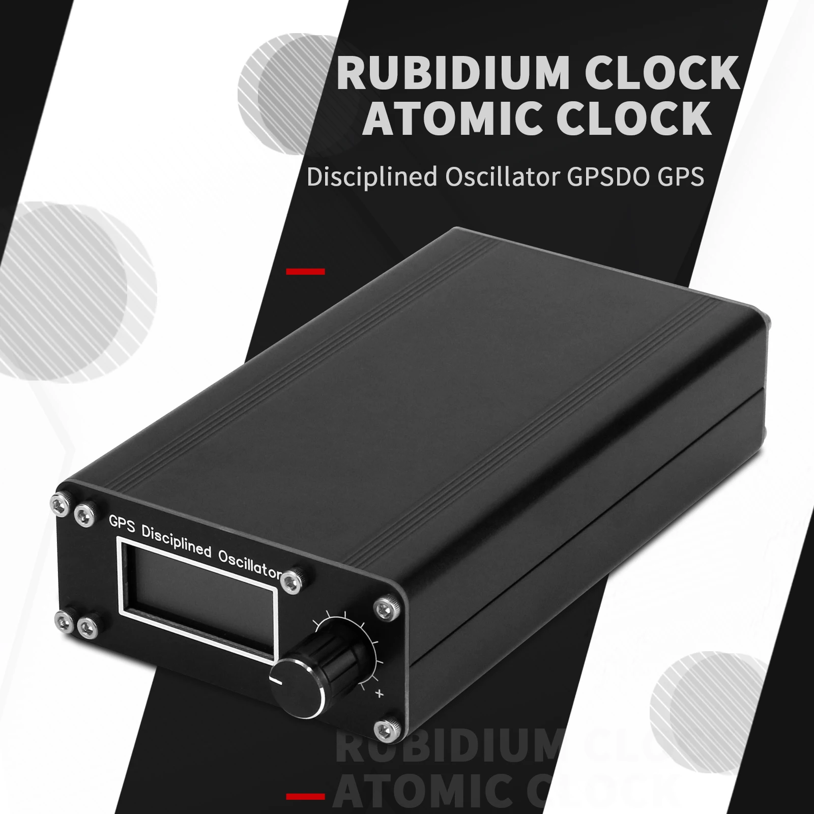 

2025 HamGeek Disciplined Oscillator GPSDO GPS 10MHz Frequency Reference Standard Rubidium Clock Atomic Clock OCXO Signal Source