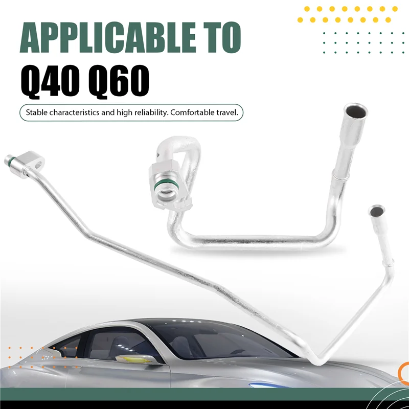 Kit de manguera de línea de compresor de condensador 92446-JK20B para aire acondicionado Infiniti Nissan Q40 Q60