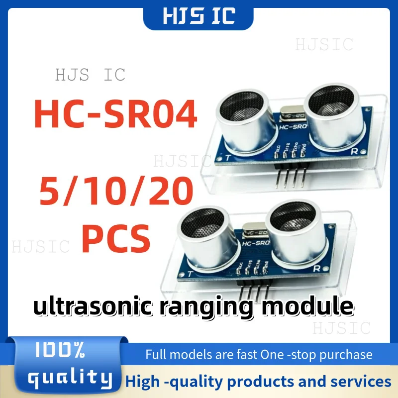 5-10-20PCS Brand New Original HC-SR04 HCSR04 Ultrasonic ranging module Distance Sensor 3.3V-5V In Stock