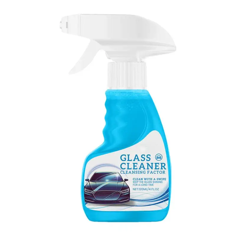 Windshield Cleaner Rainproof Anti-Fog Glass Cleaner Spray 120ml Car Glass Rainproof Anti-fog Clear Vision Spray Long-lasting Car