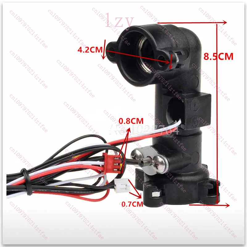 new long line Water flow sensor of gas water heater wall hanging furnace flow switch full copper for Holzer water flow meter
