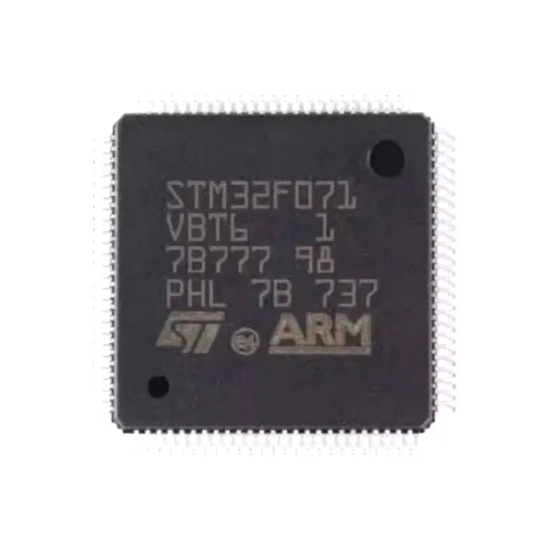 STM32F071CBT7 STM32F071CBU6 STM32F071CBT6 STM32F071V8T6 STM32F071C8T6 STM32F071VBT6 Black PC casing