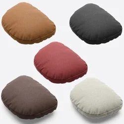 White Car super soft Headrest Neck Support Seat Breathable Waist Pillow mat Compatible For Tesla Audi Benz BMW Car Interior New