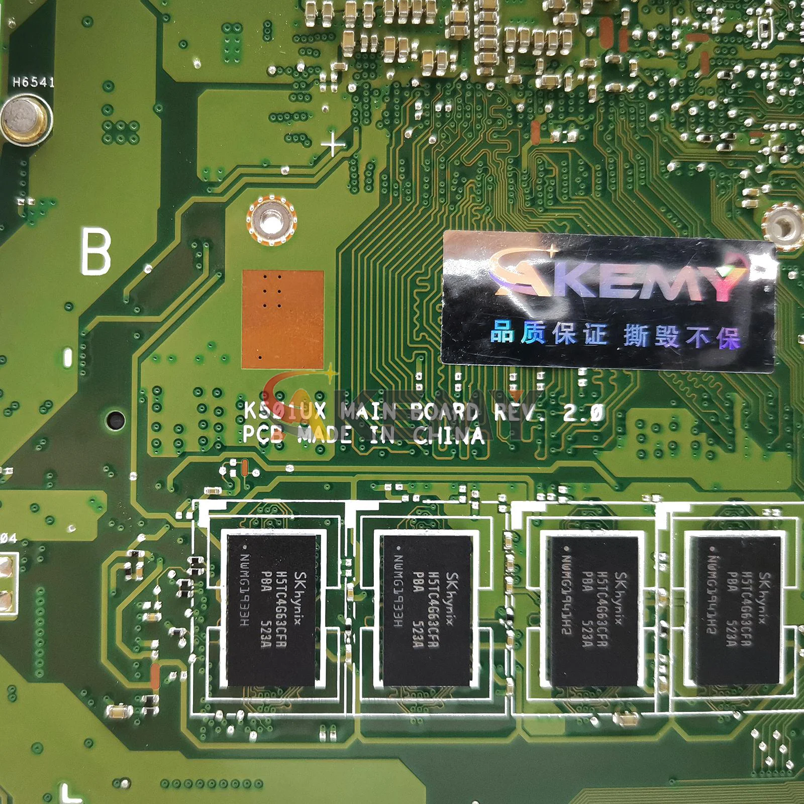 Placa base para ordenador portátil K501UX para ASUS VivoBook K501UWK A501U K501UXM K501U K501UW U5000 K501UB K501UQ K501UX placa base I3 I5 I7 CPU