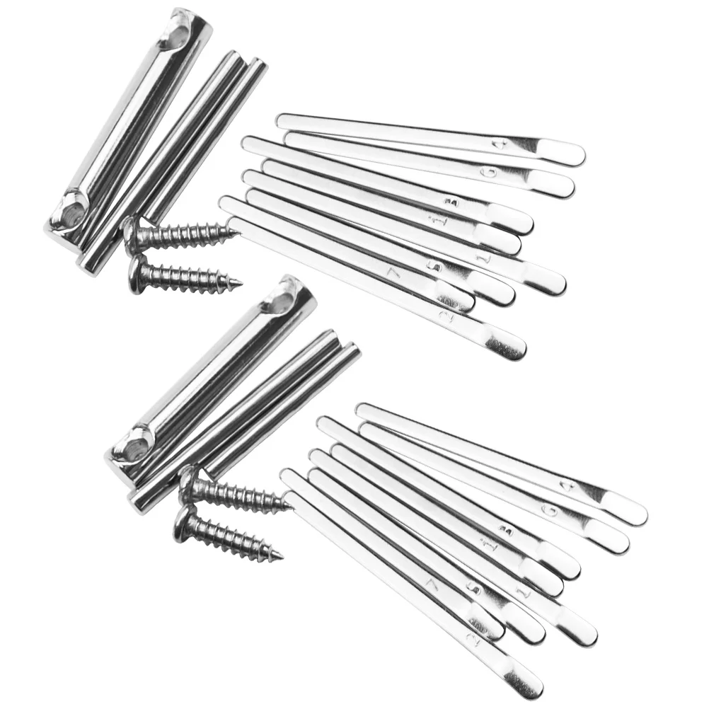 

2 Sets Keys Thumb Mini Kalimba Portable Musical Instrument Toy for Kids Portable Thumb Piano Child Metal Piano DIY