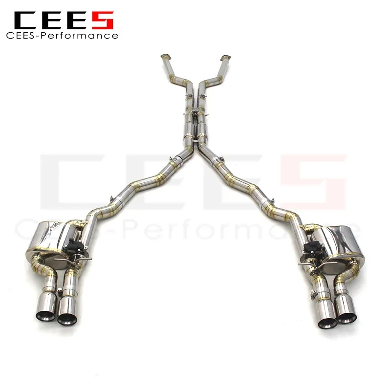 

CEES Catback Exhaust System for BMWM5 E60 M6 E63 V10 5.0L 2006-2010 Valvetronic Car Exhaust Pipe Muffler Muffler