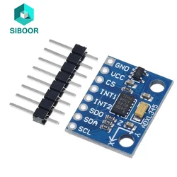 1PC GY-291 ADXL345 Digital Three-axis Acceleration of Gravity Tilt Module IIC SPI Tansmission Klipper Gravity Sensor 3D Printer