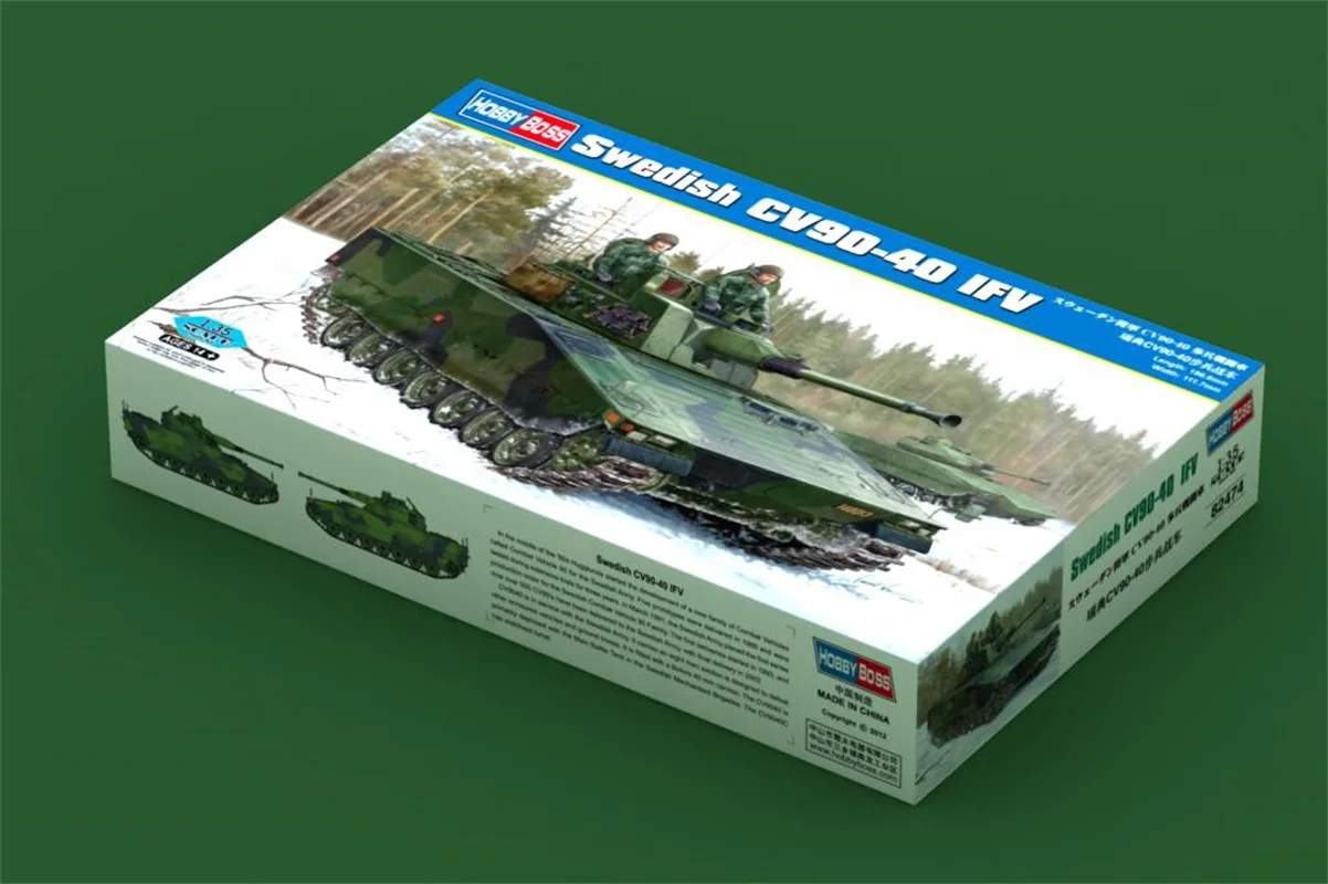

HobbyBoss1/35 масштабная шведская CV90-40 IFV военная пластиковая модель в сборе # 82474