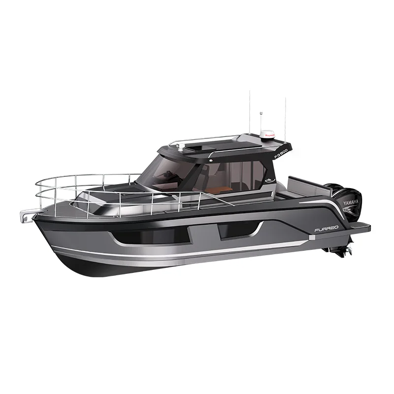 High Quality Yacht FQ900 Cheap China Full Welded Aluminum V Bottom Boat Factory Direct Sale Lightweight Easy to Maintain