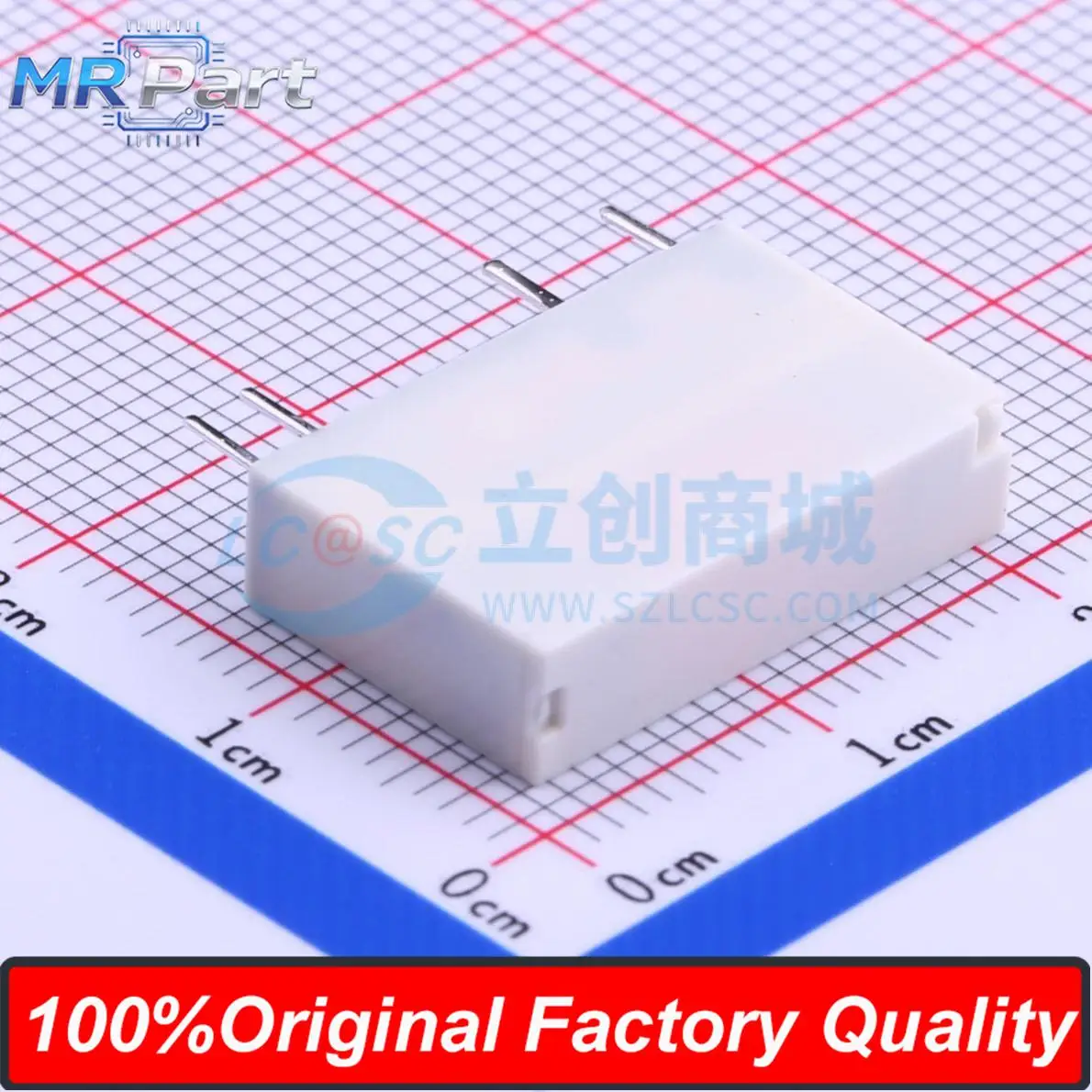 5 Pieces HF49FD/012-1H11T Power Relay 12V 5A 250VAC Set of Normally Open 1A Single Pole Single Throw DIP 4 Pins