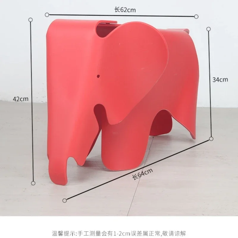 Nordic Style Creative Decoration Elephant Chair Change Shoes Chair Stool Elephant Cute Elephant Chairs Living Room Furniture