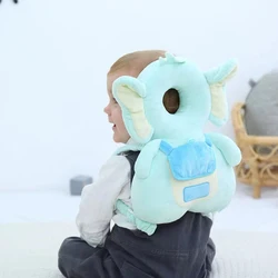 Toddler Walking Protect Pad With Horizontal Strap Soft Backpack Wing Back Pillow for Infant Anti Fall Head Protector Cushion