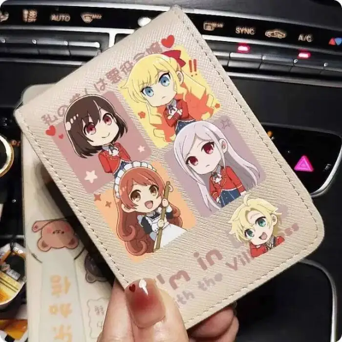 

I'm In Love With The Villainess Fashion Wallet PU Purse Card Cash Holder Bag Cosplay Gift B783 Anime