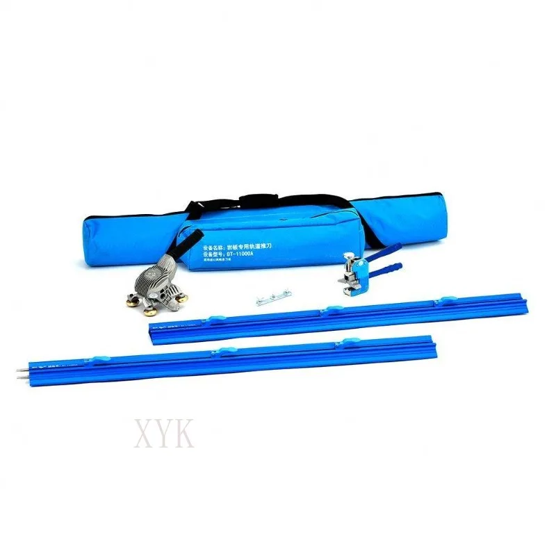 Flat Slab Track Cutting Push Cutter 2.2 To 3.8M Large Plate Manual Tile Glass Cutting Tool Stone Panel Slicing Equipment