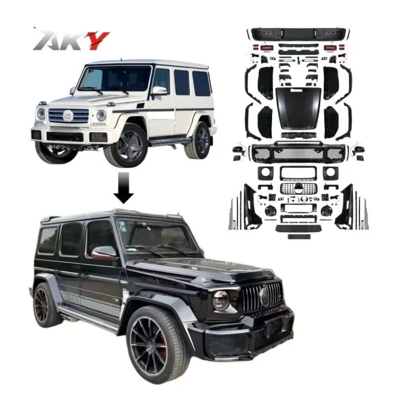

In Stock for G Class W463 2000-2018 Upgrade to W464 BBS B Style 2019 Bodykit G500 G550 Gwagon LED H