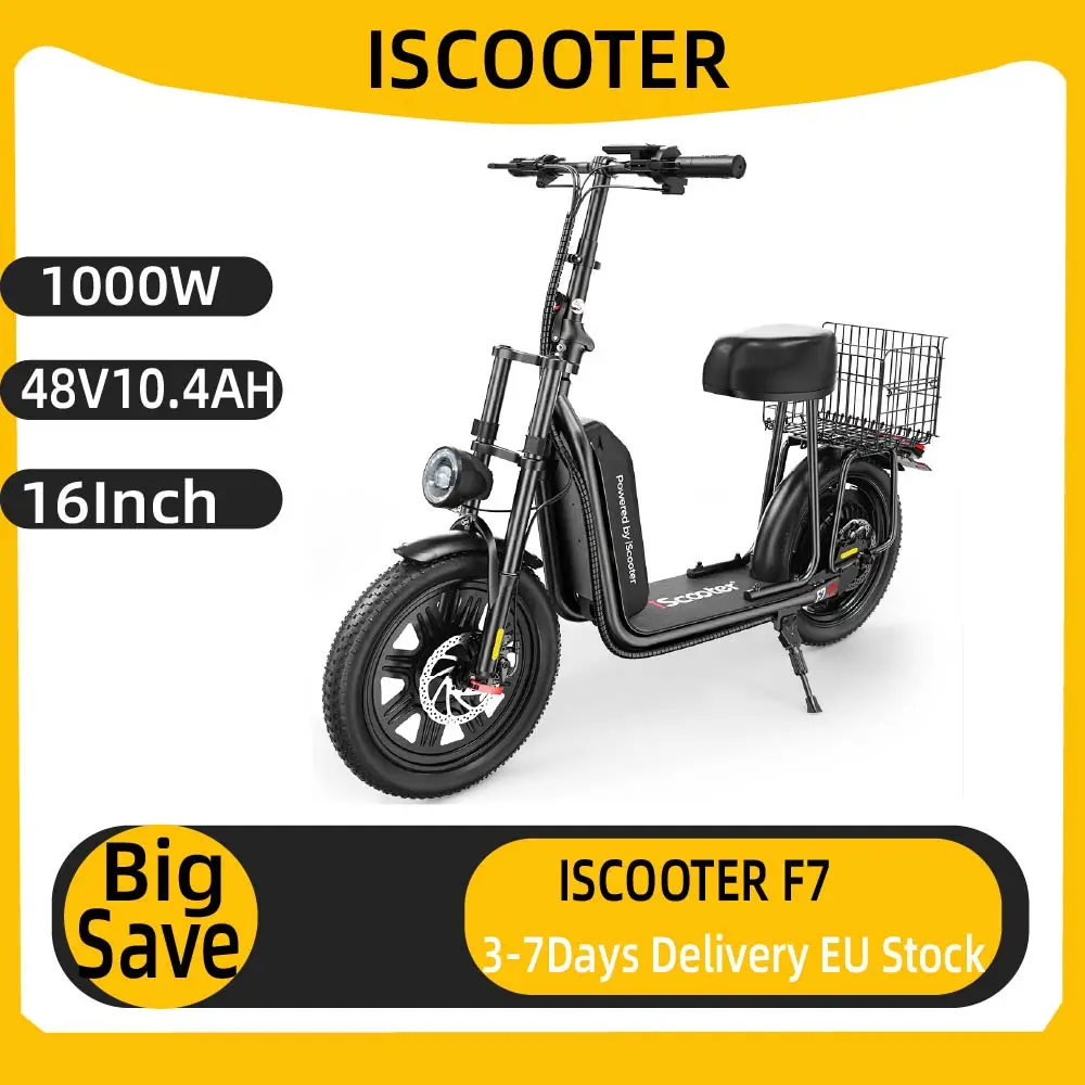Is the iScooter F7 48V 1000W Electric Scooter the Ultimate All-Terrain Companion for Your Outdoor Adventures?