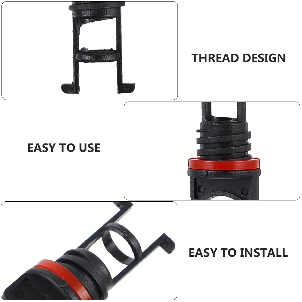 

4 Pcs Waterproof Rubber Plug Kayak Drain Boat Accessory Nylon Stopper Gifts Kayak Supplies Boating Outdoor Water Sports