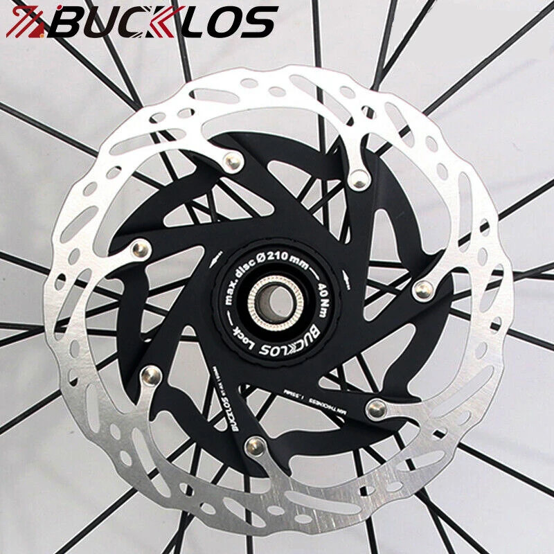 BUCKLOS Mtb Centerlock Hydraulic Disc Brake Floating Rotor For Sram Road Bike 160mm Rotors Bicycle Brake Disc Cycling Parts