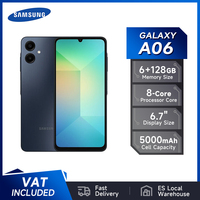 Samsung Galaxy A06 Smartphone Global firmware CPU MediaTek Helio G85 6.7-inch 5000mAh rearcamera 50MP 6 + 128GB