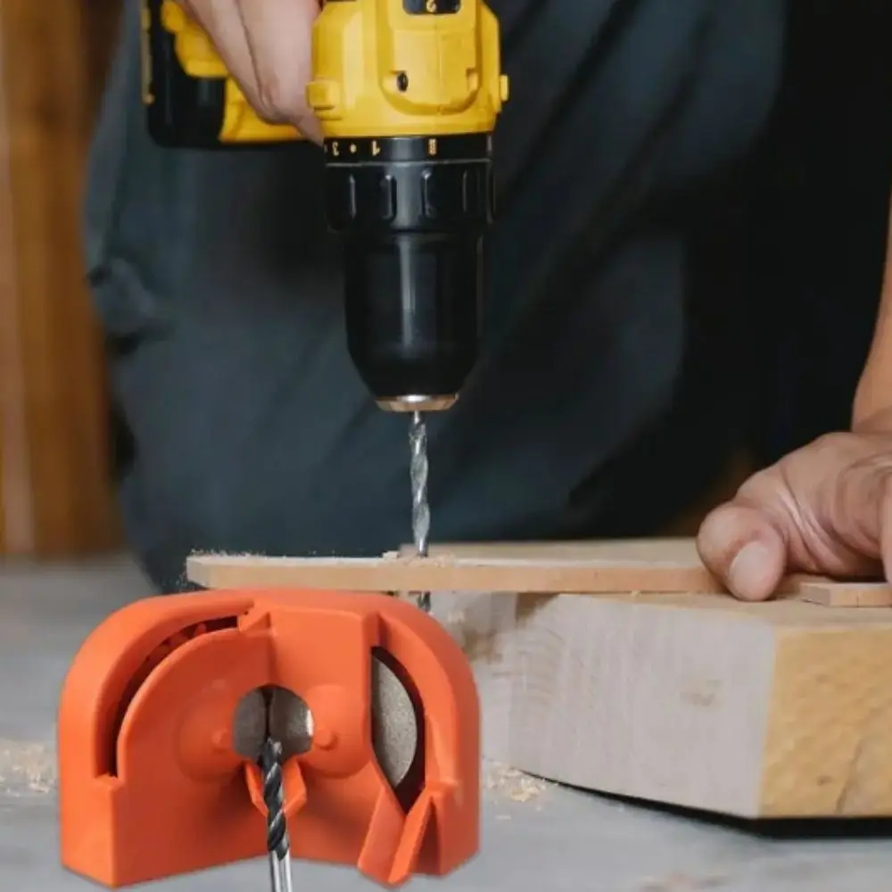 Polish Drill Bit Grinding Sharpener Wear Resistant Convenient Drill Sharpener Polish Tool Multipurpose Efficient