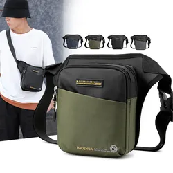 New multi-functional outdoor riding bag leg bag simple chest bag casual crossbody bag Mountain belt waterproof fashion