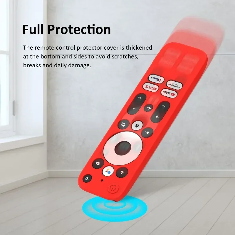 

Protective Silicone Remote Cover for MECOOL KD3 Android stick Remote Control Sleeve Skin-Friendly Cover Glowing Case