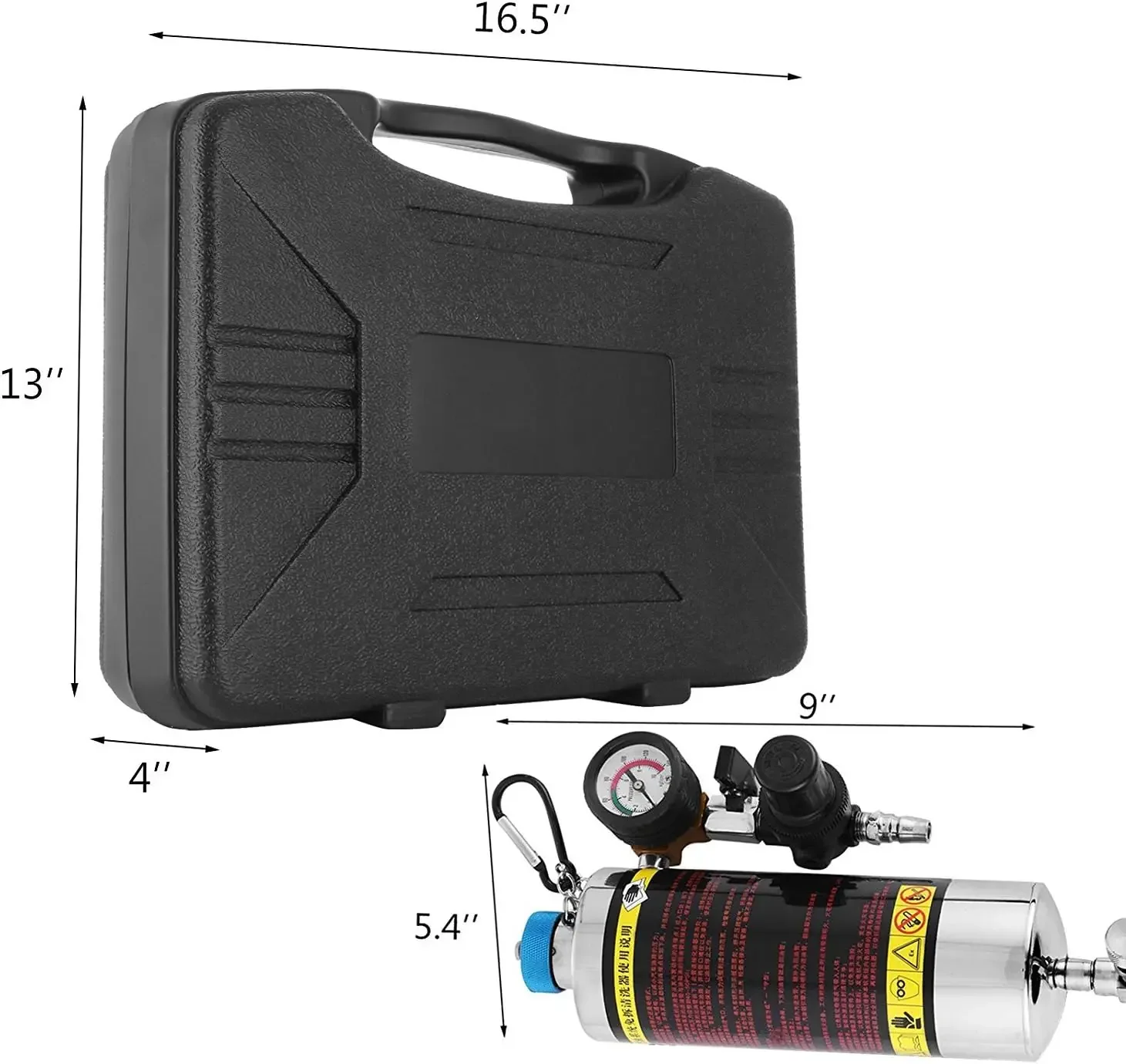 Non-dismantle Injector Cleaner 600ML Automotive Non-dismantle Gasoline Fuel Injector Tester and Cleaner