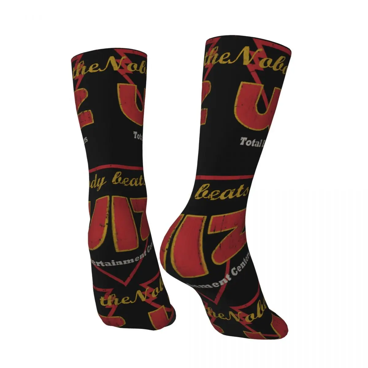 Nobody Beats The Wiz Men's Socks Vintage Harajuku The Wiz Street Style Novelty Casual Crew Sock