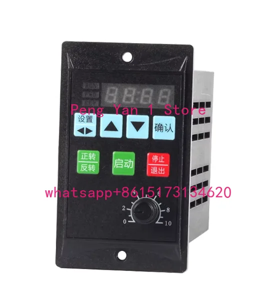 

Frequency Converter Electric Inverter 1500W RS485 Add Motor Driver 0.75KW MCU Single Phase Input 220V 3-Phase Output 0.4KW 1.5KW