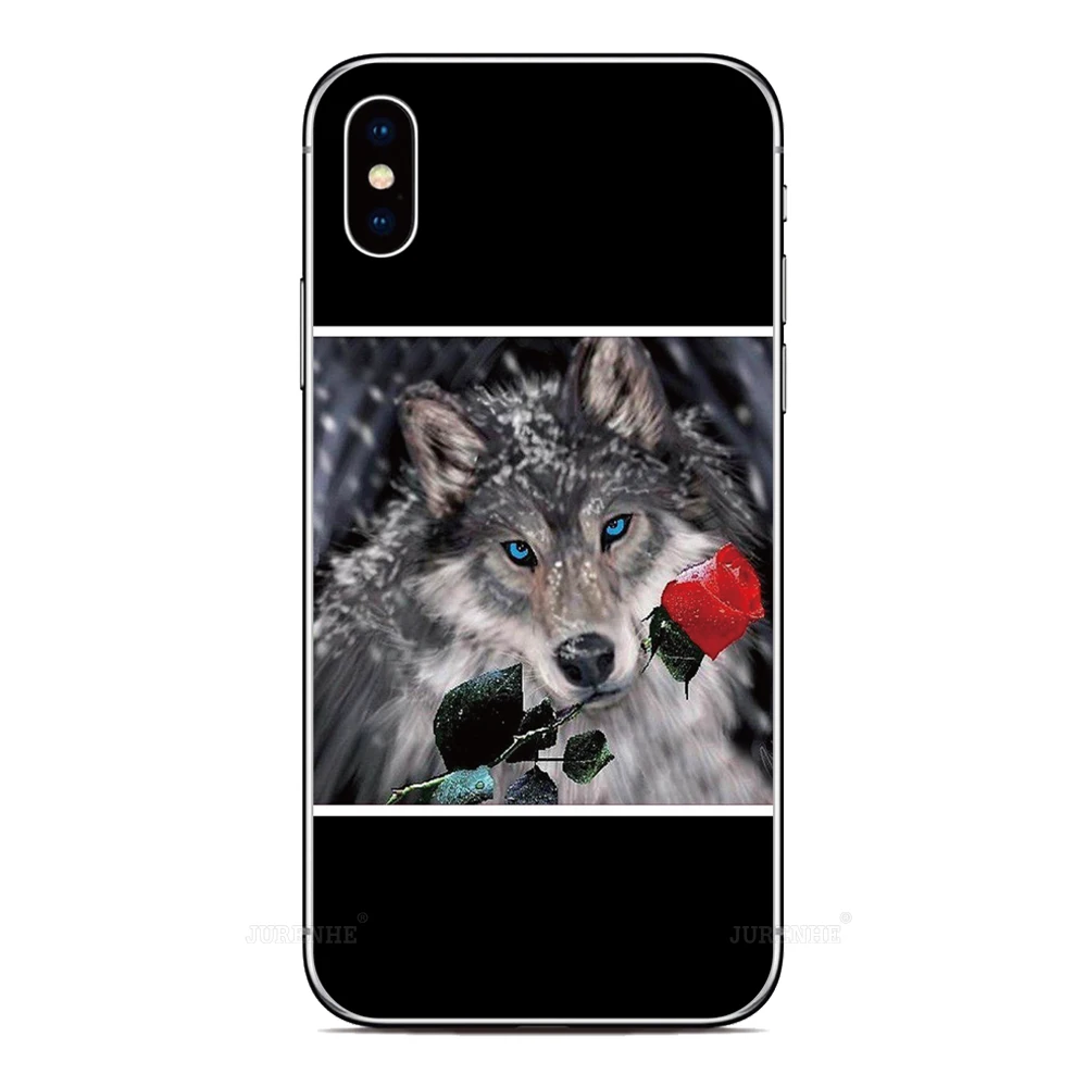 Tiger Wolf Animal Phone Case For ZTE Blade A55 A35 Core A75 A54 A34 A73 V50 Smart V60 Design V30 V40 Vita Axon 60 50 Lite Cover image 4