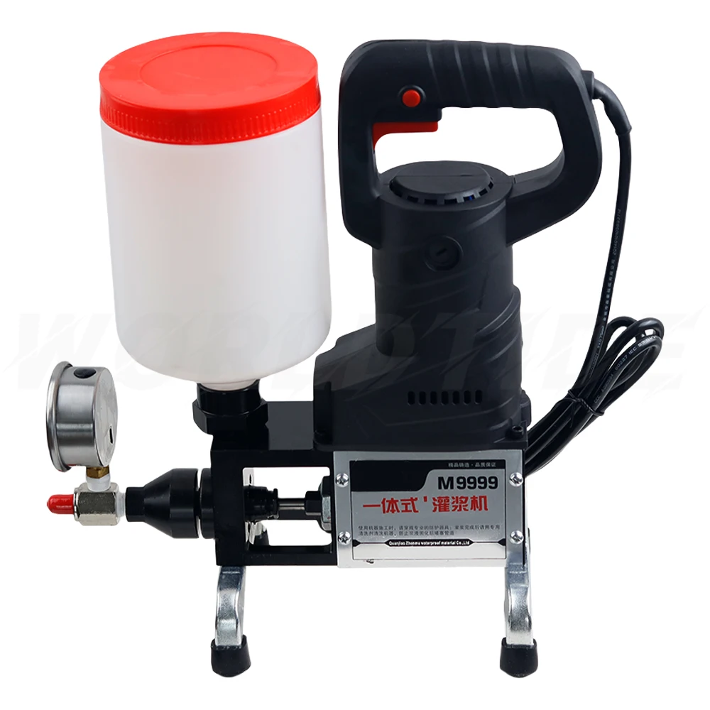 Flow rate 36kg/h Epoxy/Polyurethane Foam Injection Pump Crack Repair and Plugging Machine M-9999 High Pressure Grouting Machine image 2