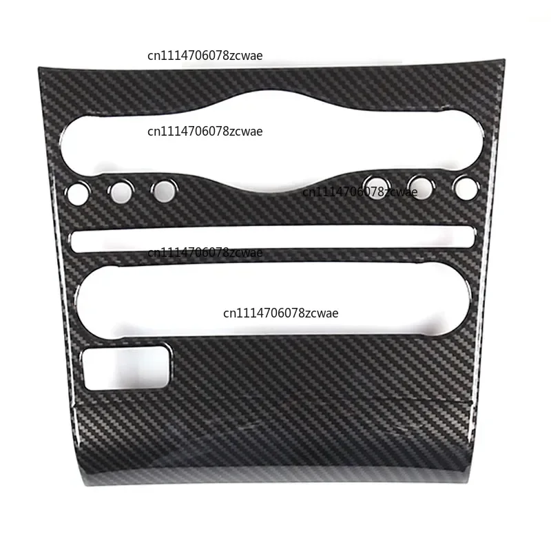 For Infiniti G25 G37 2007-2013 ABS Carbon Fibre Car Air Conditioner Panel Trim Cover Interior Car Accessories LHD