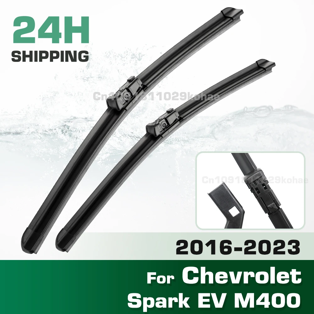 

Набор щеток переднего стеклоочистителя GREATROAD с левым рулем и правым рулем для Chevrolet Spark EV M400 2016-2023, лобовое стекло, 24 дюйма + 14 дюймов