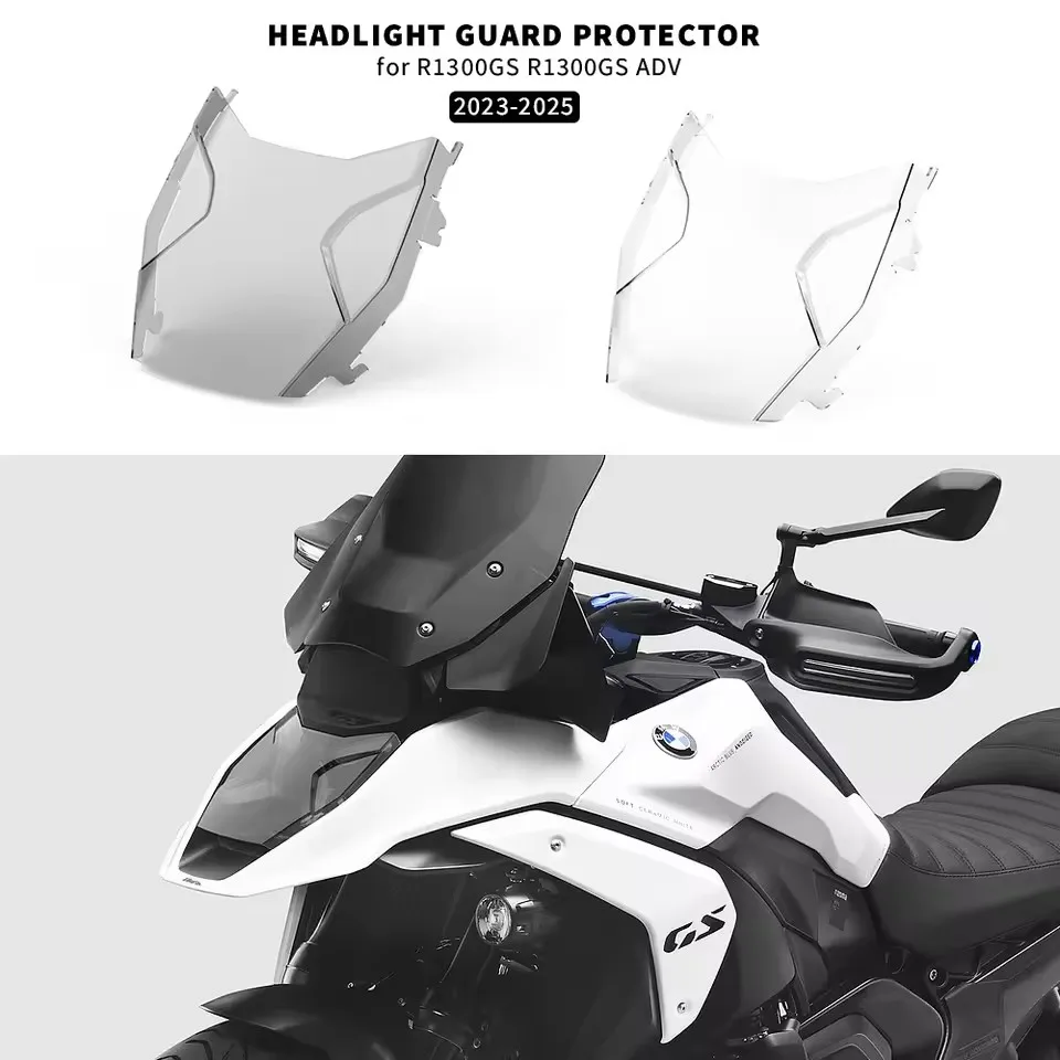 

For BMW R 1300 GS R1300GS r1300gs R1300 GS 2023 2024 2025 Motorcycle Accessories Headlight Guard Protector Lens Cover