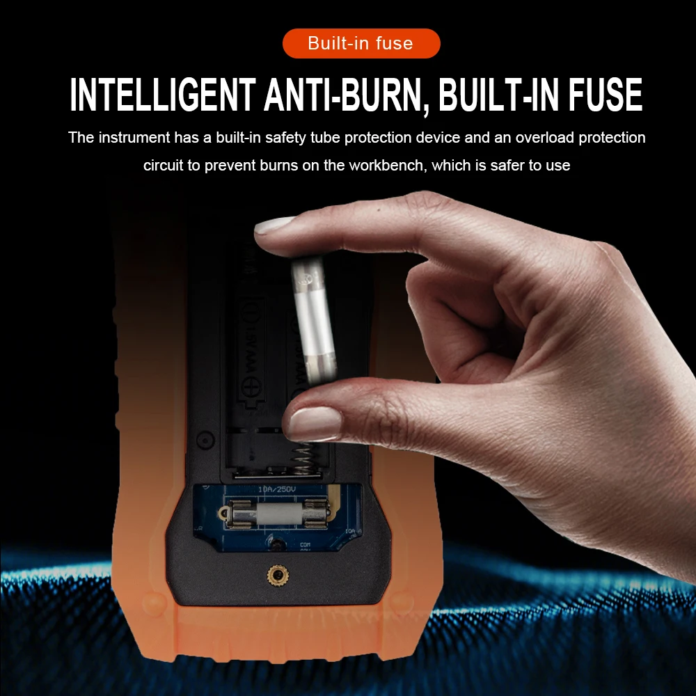 RuoShui 85C 85D High-Precision Multimeter True RMS Auto Recognition HD Large Screen LCD Testing Meter NCV Non-Contact Tester