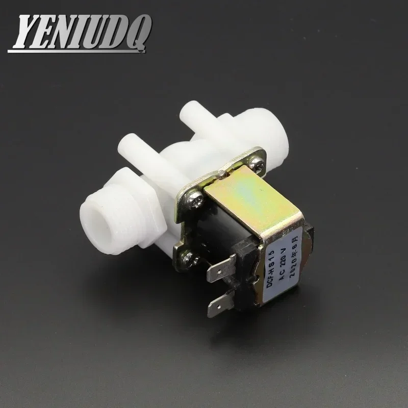 1/2 Male Thread Solenoid Valve +Waterproof Cover 220V DC 12V 24V Water Control Valve Controller Switch NC NO Water Valves
